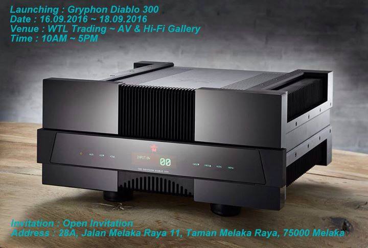 Gryphon Integrated Amplifier  Diablo 300 Launching at Melaka 14202510