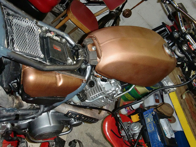 projet transformation 600 xte en scrambler Cimg1914