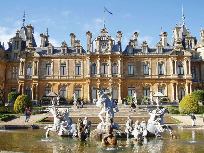 Manor - Waddesdon Manor,    et sa superbe collection Rothschild Waddes10