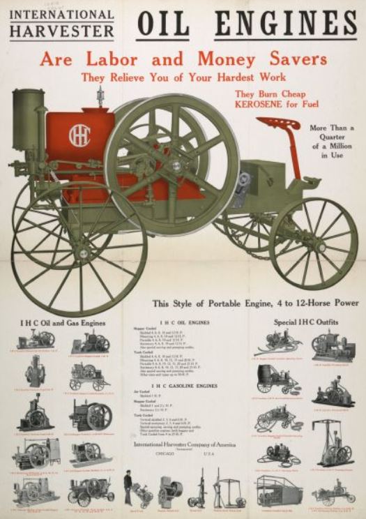 Mc Cormick - Titan engines - International Harvester 086