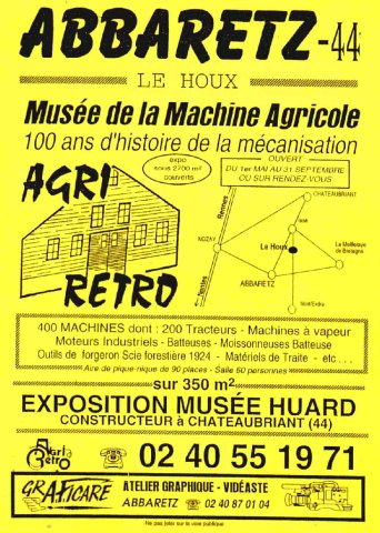 44 - ABBARETZ   musée agriretro  1231