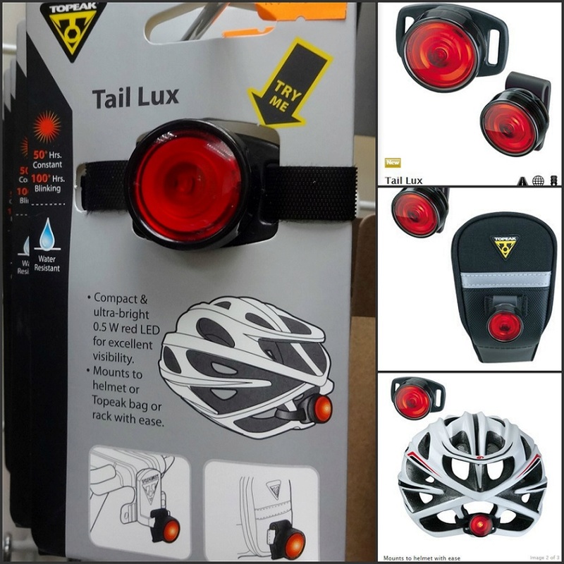 TOPEAK TMS-071 Tail Lux 頭盔 / 尾袋燈 - HK$117 (工商寫字樓包速遞送貨) Collag11