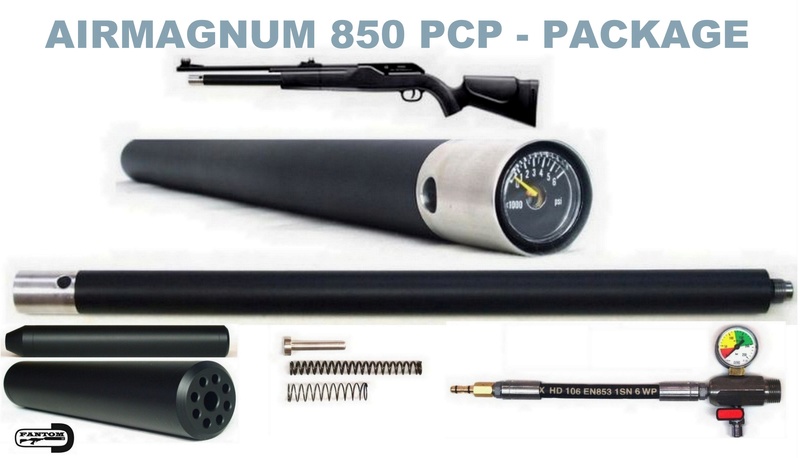 850 AirMagnum PCP Cylindre Airmag10