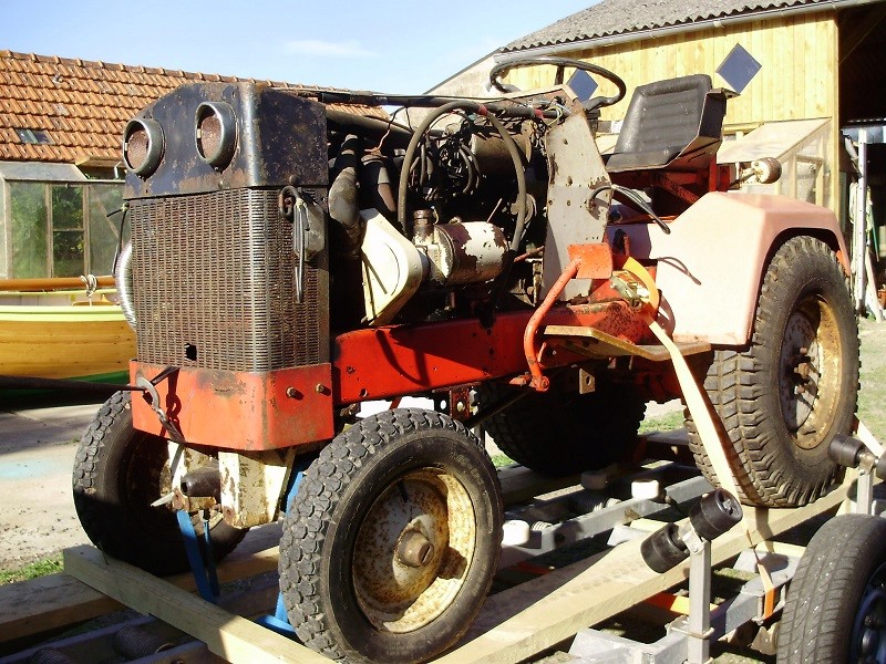 Restauration d'un micro tracteur Motostandard - Gutbrod 2500 E Pa120011
