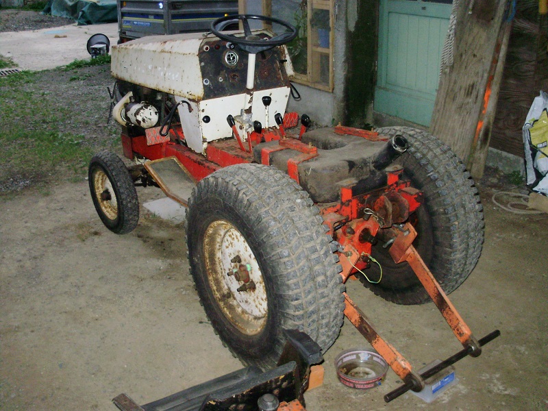 Restauration d'un micro tracteur Motostandard - Gutbrod 2500 E Pa130010