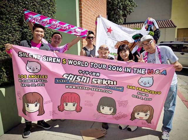 Silent Siren S World Tour 2016 In The U.S.A. Fan Banner Project 14492510