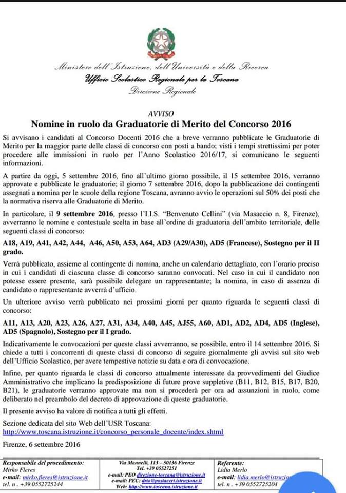 Allora è domani che comunicano il contingente per immissioni in ruolo? 14232412