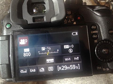 Gh4 : impossible de changer le shutter speed 14344010