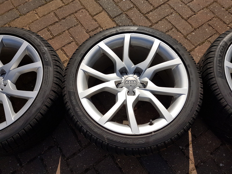 [SOLD] 4 x Winter Tyres & Audi 18” Rims from my Audi A5 20161021