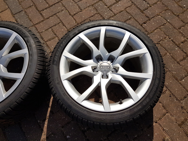 [SOLD] 4 x Winter Tyres & Audi 18” Rims from my Audi A5 20161024