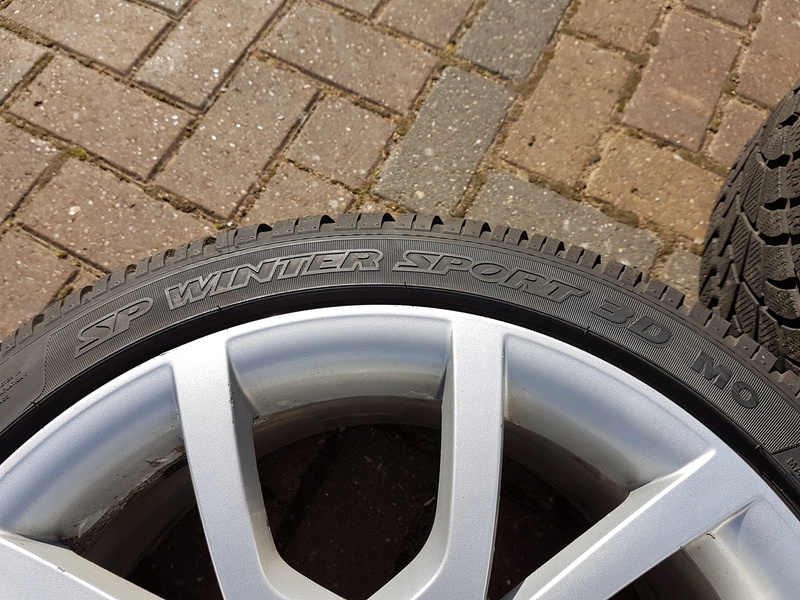 [SOLD] 4 x Winter Tyres & Audi 18” Rims from my Audi A5 20161029