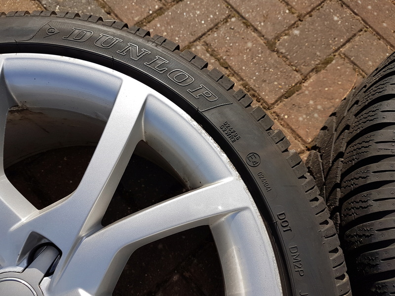 [SOLD] 4 x Winter Tyres & Audi 18” Rims from my Audi A5 20161030