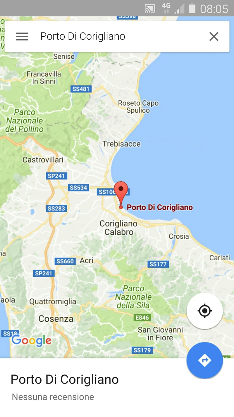 Mappa Porto Di Corigliano  2016_112