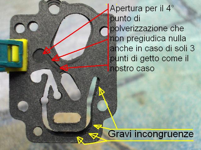 revisione carburatore Tillotson per motosega Opem Hpim3414