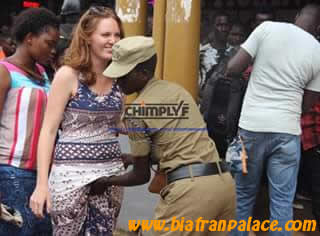 (PHOTOS) Omoooh! See How Security Men Search Women In Uganda 0110