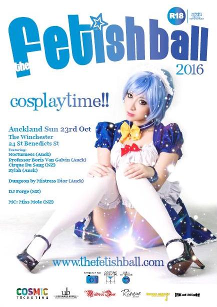 Cosplay the theme for Auckland and Christchurch Fetish Balls.  2016_f10