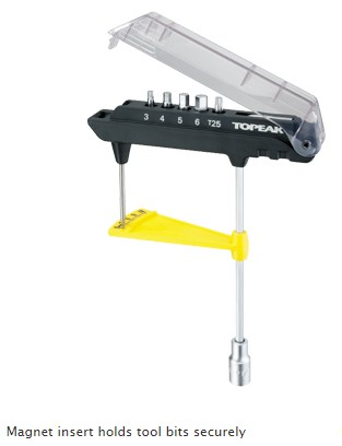 TOPEAK TPS-SP07 ComboTorq Wrench & Bit Set 3Nm-12Nm扭力批連工具組 - HK$138 工商寫字樓包速遞送貨 2014-117