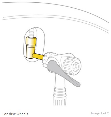 TOPEAK TFV-03 “L”型氣咀轉換頭 -HK$95 (購物超過 HK100工商寫字樓包速遞送貨) 2015-014