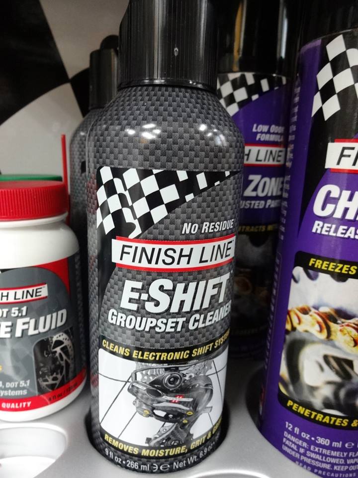 Finish Line E-Shift Groupset Cleaner 電子波箱清潔劑9oz噴霧裝 - HK$80 (購物滿HK$100工商寫字樓包速遞送貨) E-shif10