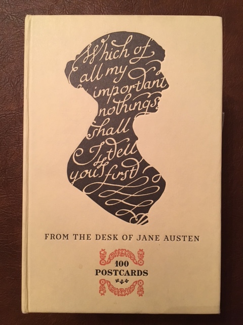 2016 DC AGM Give-away! Set of 100 Jane Austen cards. Postca11