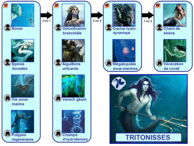 Présentation des 12 races jouables Triton10