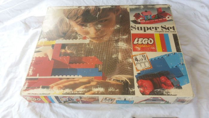 LEGO SYSTEM COSTRUZIONI SUPER SET IN BOX ANNO 1969 VINTAGE TOYS COD 088 RARO Lego_s10