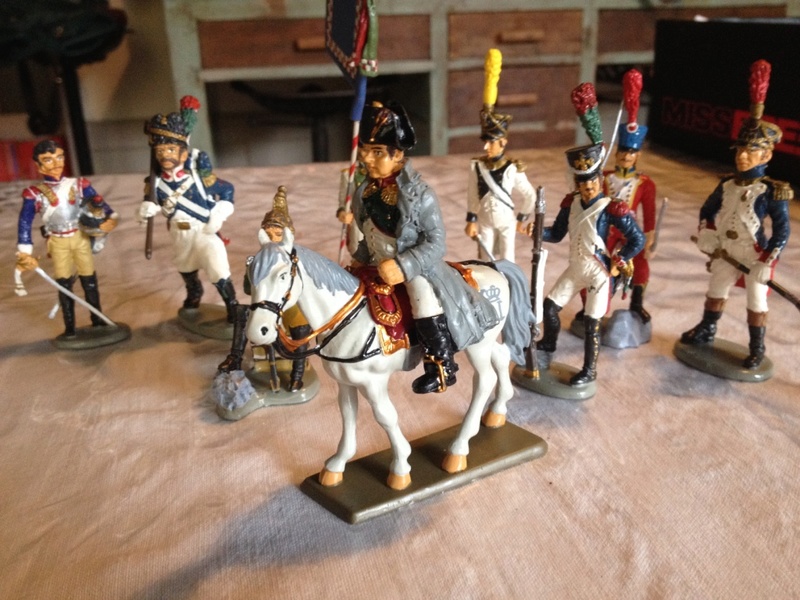 SOLDATS DE PLOMBS NAPOLEON A IDENTIFIER