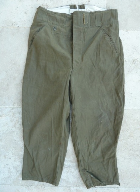 pantalon M43 tropical de l'armée allemande. " afrika korps " Normandie/Alsaces M40_da10