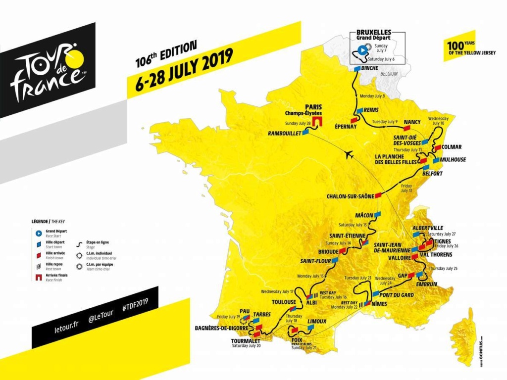 06.07.2019 28.07.2019 Tour de France FRA GT.HIS 21 días Tour_010