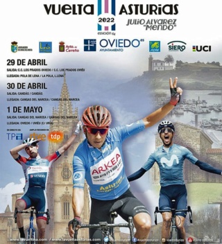 29.04.2022 01.05.2022 Vuelta Asturias Julio Alvarez Mendo ESP 2.1 3 días Cartel11