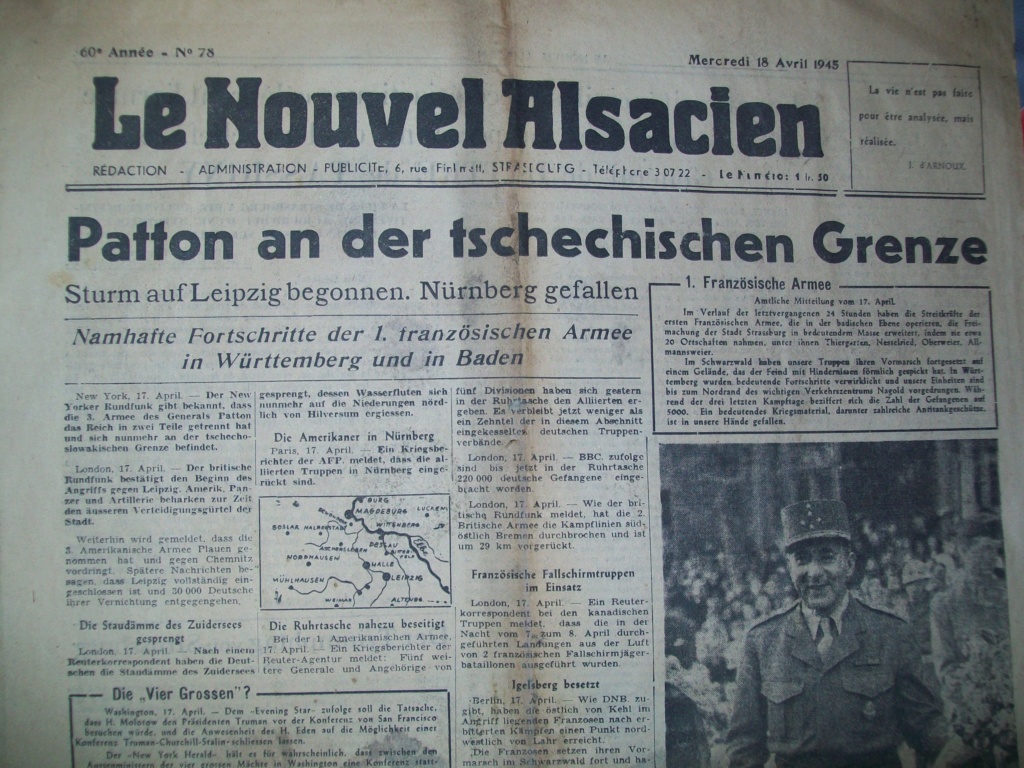 Mai-septembre 1945 : les journaux de la fin de la Seconde Guerre mondiale 100_6514
