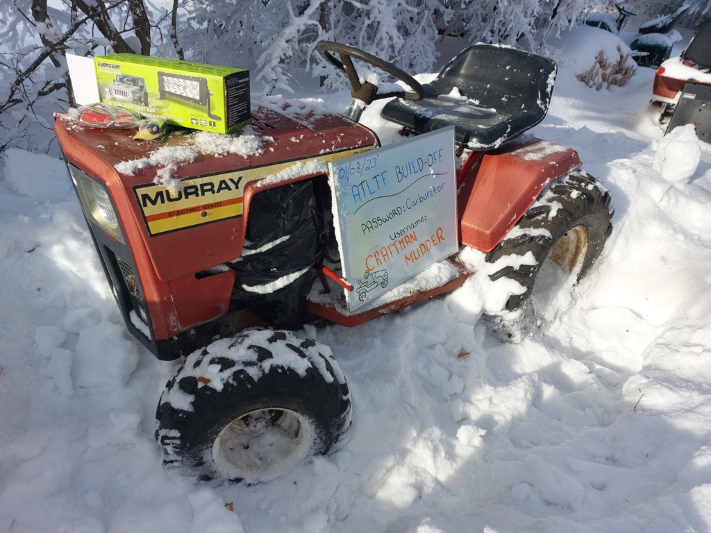 Topics tagged under buildoff2023 on All-Terrain Lawn Tractor Forum 20230110