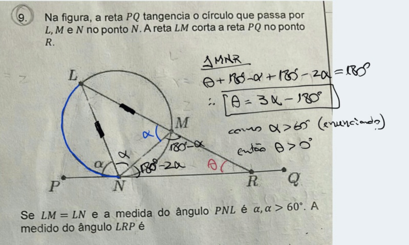 encontrar o ângulo LRP Scree206