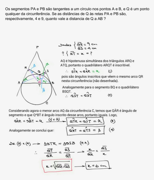 Desafio Matemática(9.1.3): Geometria Plana Scree880