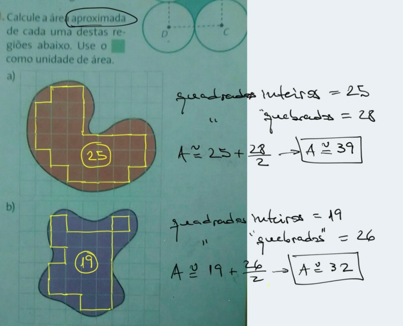 Calcular área  Screen69