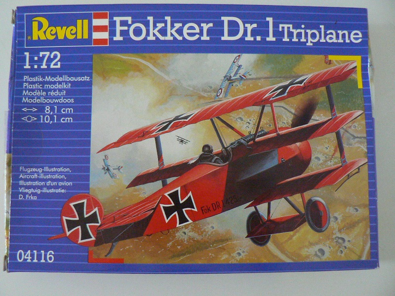 [ concours WW I ] Revell Fokker DR-1 1/72° 117