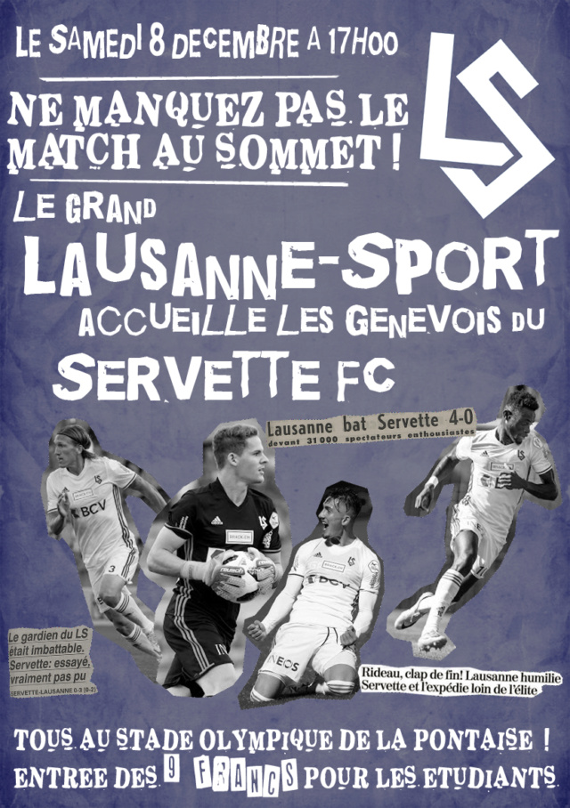 DERBY !!! FC Lausanne-Sports - Servette FC (08.12.18 - 17h) Flyer13