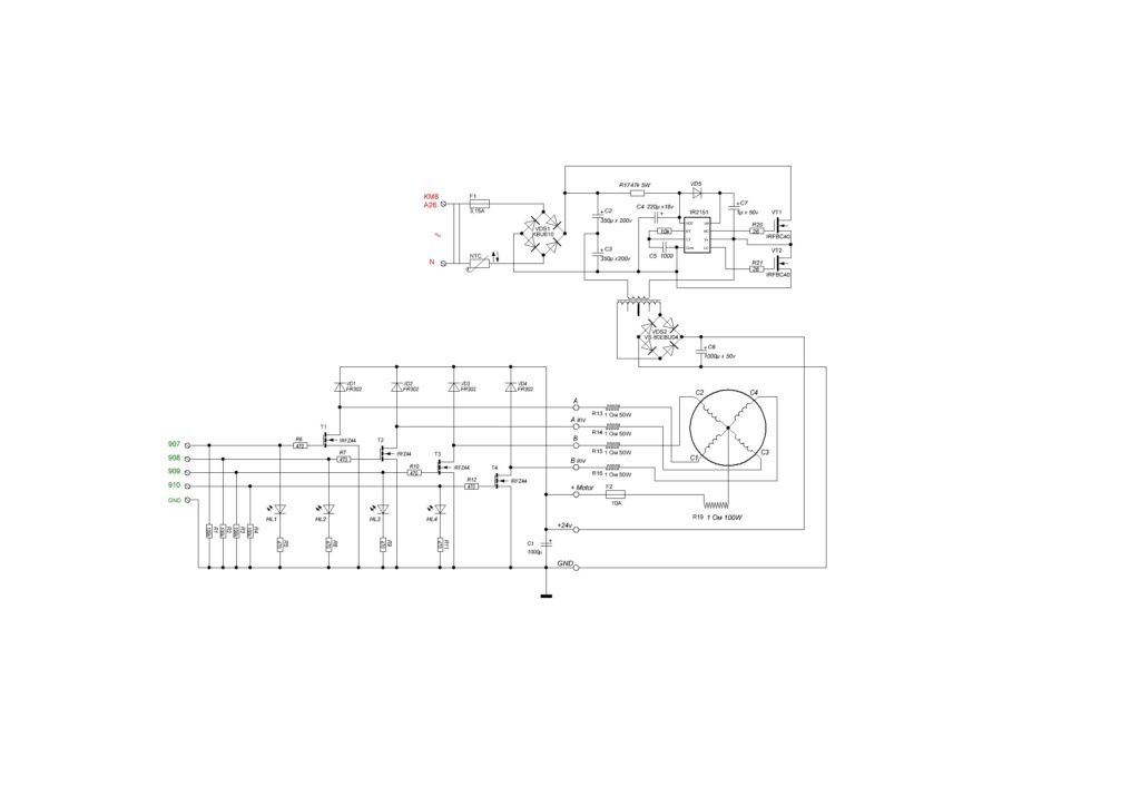Полная модернизация электроники плоскошлифовального станка 3Л722  - Страница 11 722s111