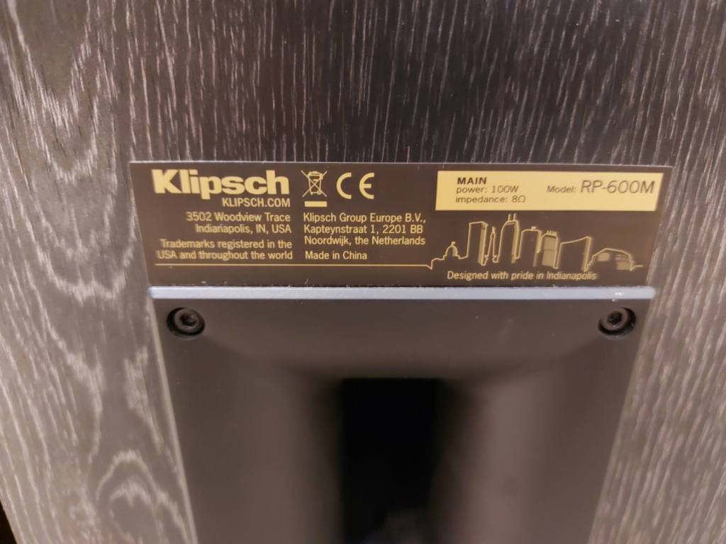 Klipsch RP600M Bookshelf Speakers (Sold) 20210210