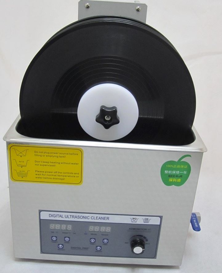 Ultrasound cleaning machine for vinyl addicts Captur10