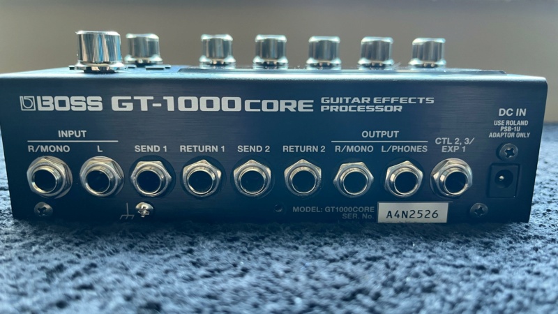 Pedaleira Boss GT 1000core Guitar Effects Processor Boss_g13