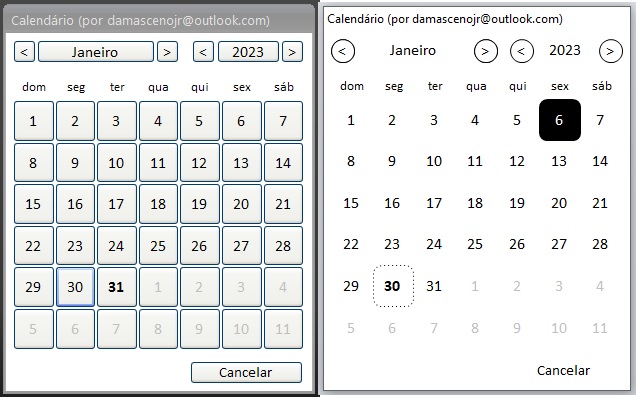 Calendário / calendar control Imgcal10