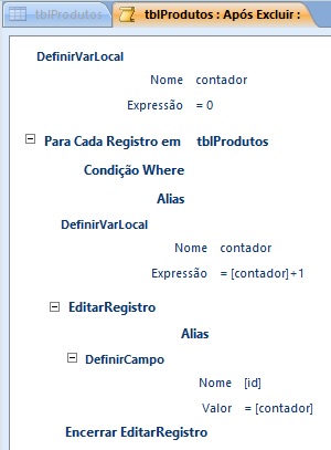 [Resolvido]Atualizar Numeração após excluir algum registro Macro_10