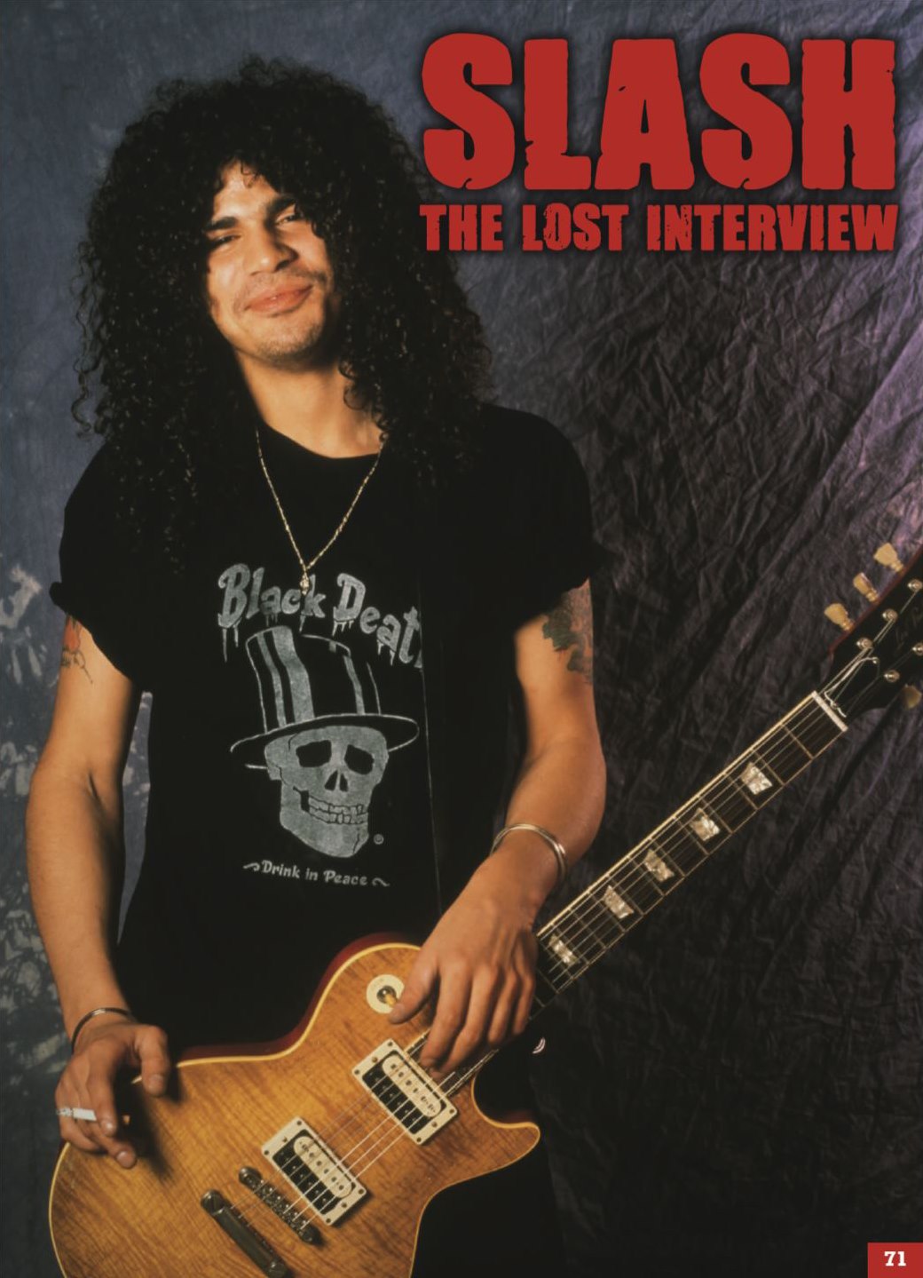1991.07.09 - Interview with Slash by Malcolm Dome 17153610