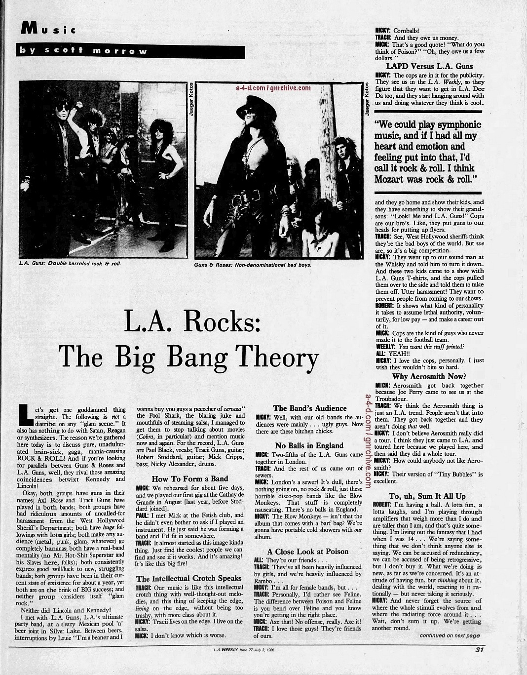 1986.06.27 - L.A. Weekly - L.A. Rocks: The Big Bang Theory (Axl, Slash, Izzy, Duff) 1986_033
