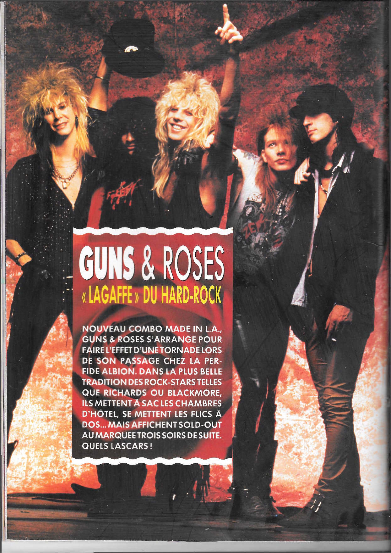 1987.10.DD - Hard Rock Magazine - Guns & Roses (Axl, Slash, Duff) 1987_133