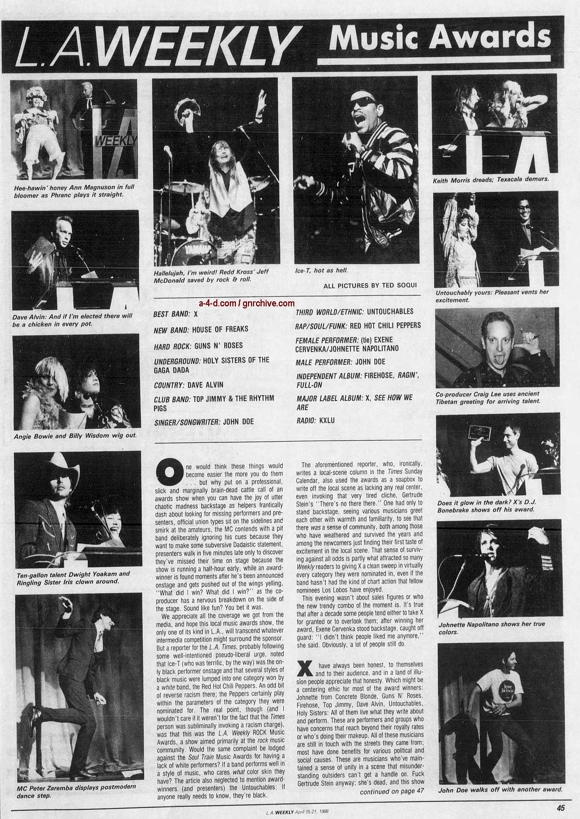 1988.04.15 - L.A. Weekly - L.A. Weekly Rock Music Awards 1988_079