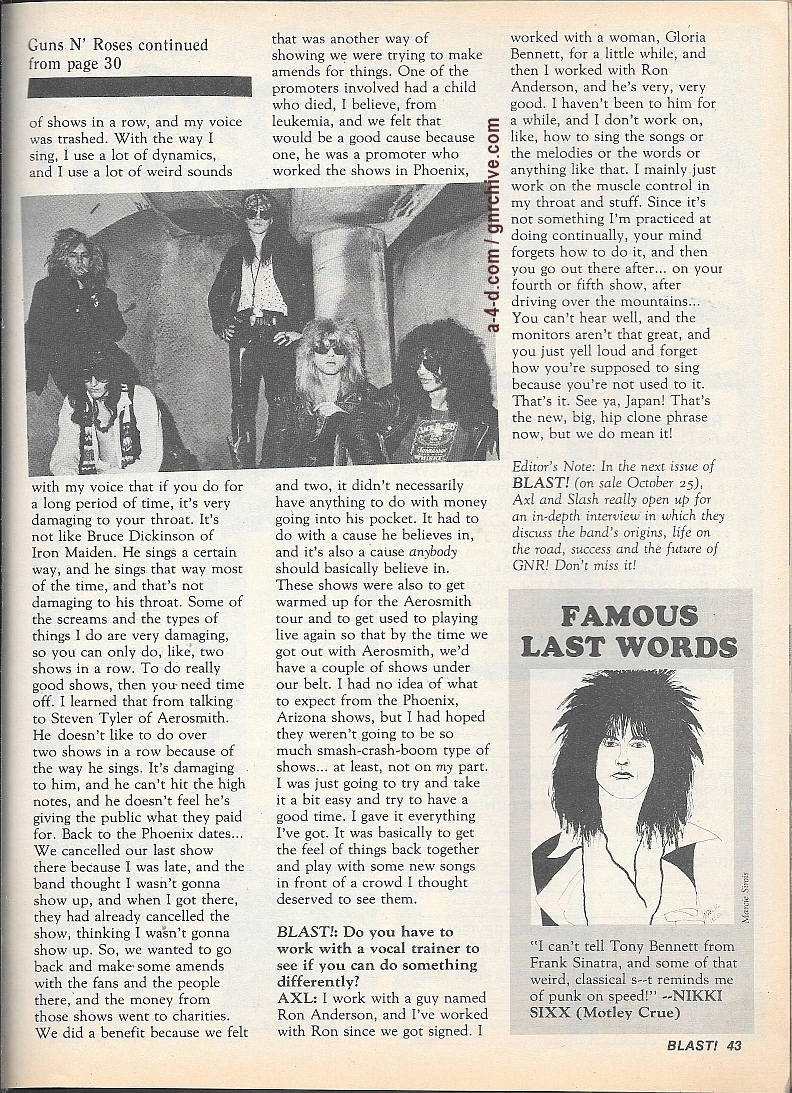 1988.11.DD - Blast! - Axl Rose Explains How He Has Guns N’ Roses By the Throat! 1988_117