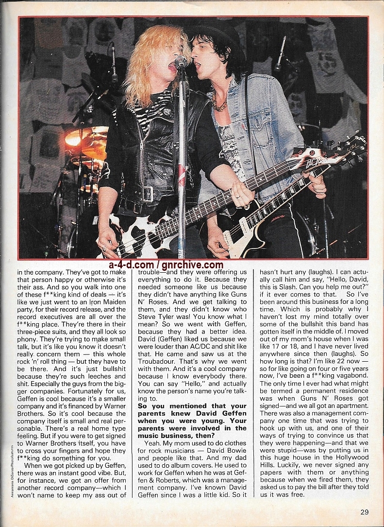 1989.10.DD - Creem Close-Up Metal - Guns N' Roses: An intimate chat with Slash 1989_121