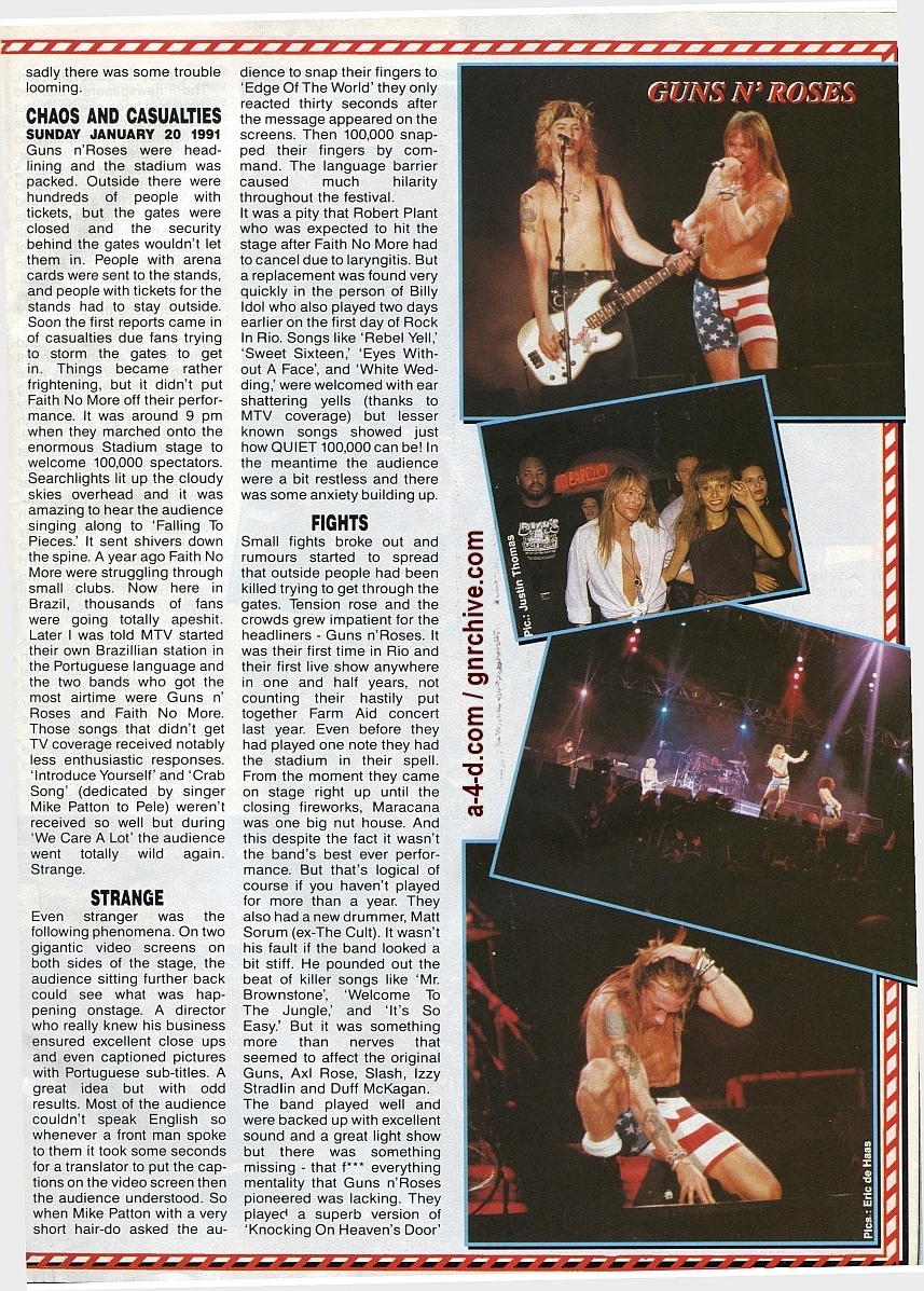 1991.02.25 - Metal Hammer - Rock In Rio II: Priest N' Guns On Top In Brazil 1991-022